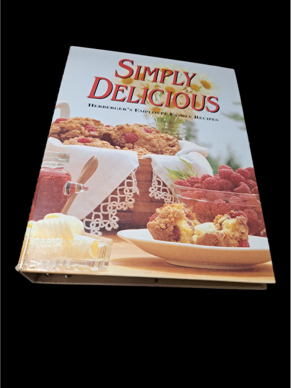 Vintage 1993 Simply Delicious Herberger’s Employee Family Recipes Cookbook